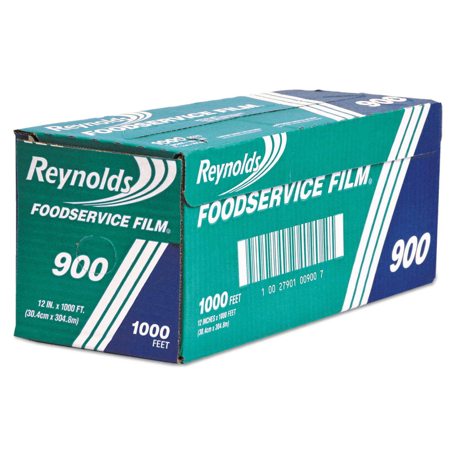  Reynolds Wrap 900BRF Continuous Cling Food Film, 12 in x 1000 ft Roll, Clear (RFP900BRF) 