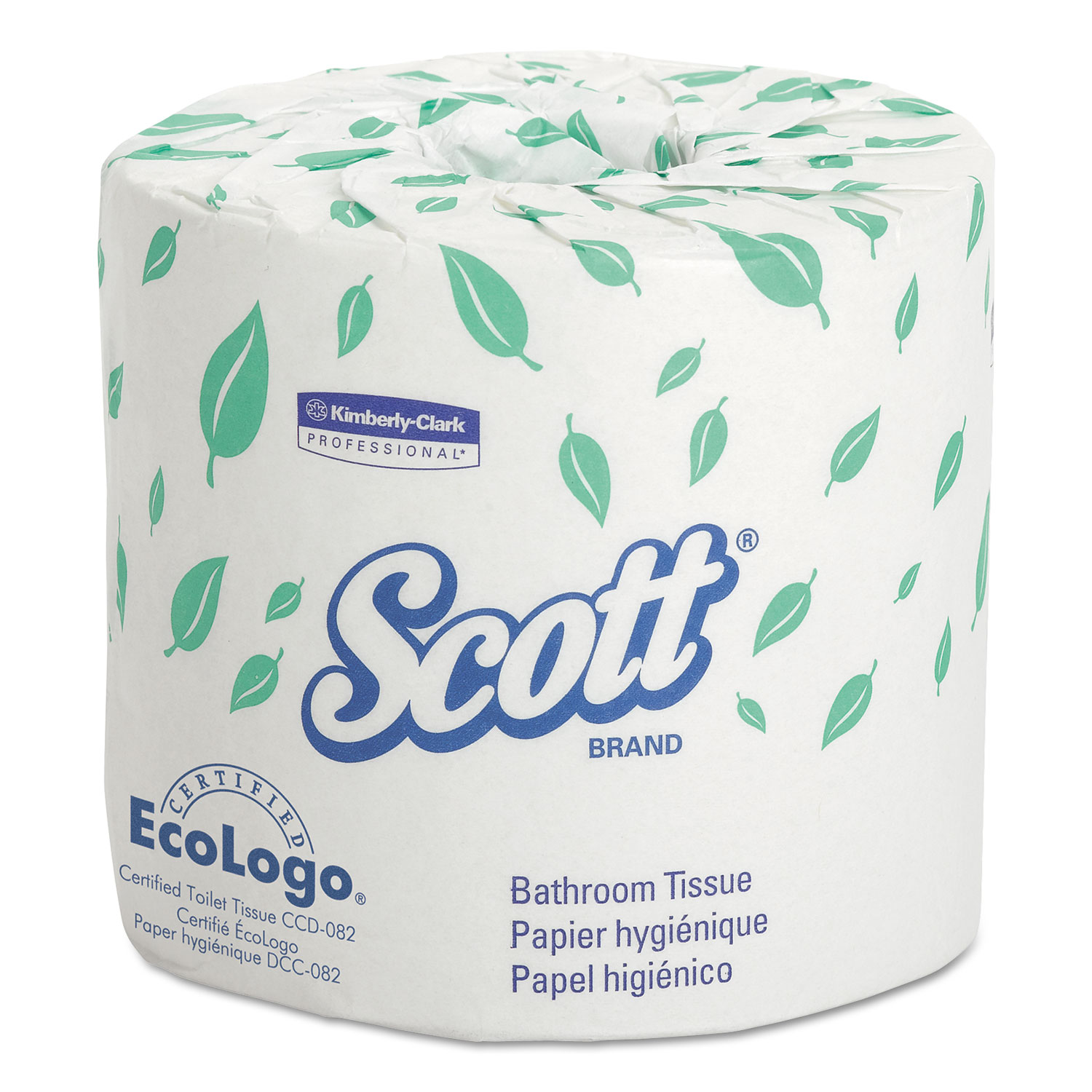 Standard Roll Bathroom Tissue, 2-Ply, 550 Sheets/Roll