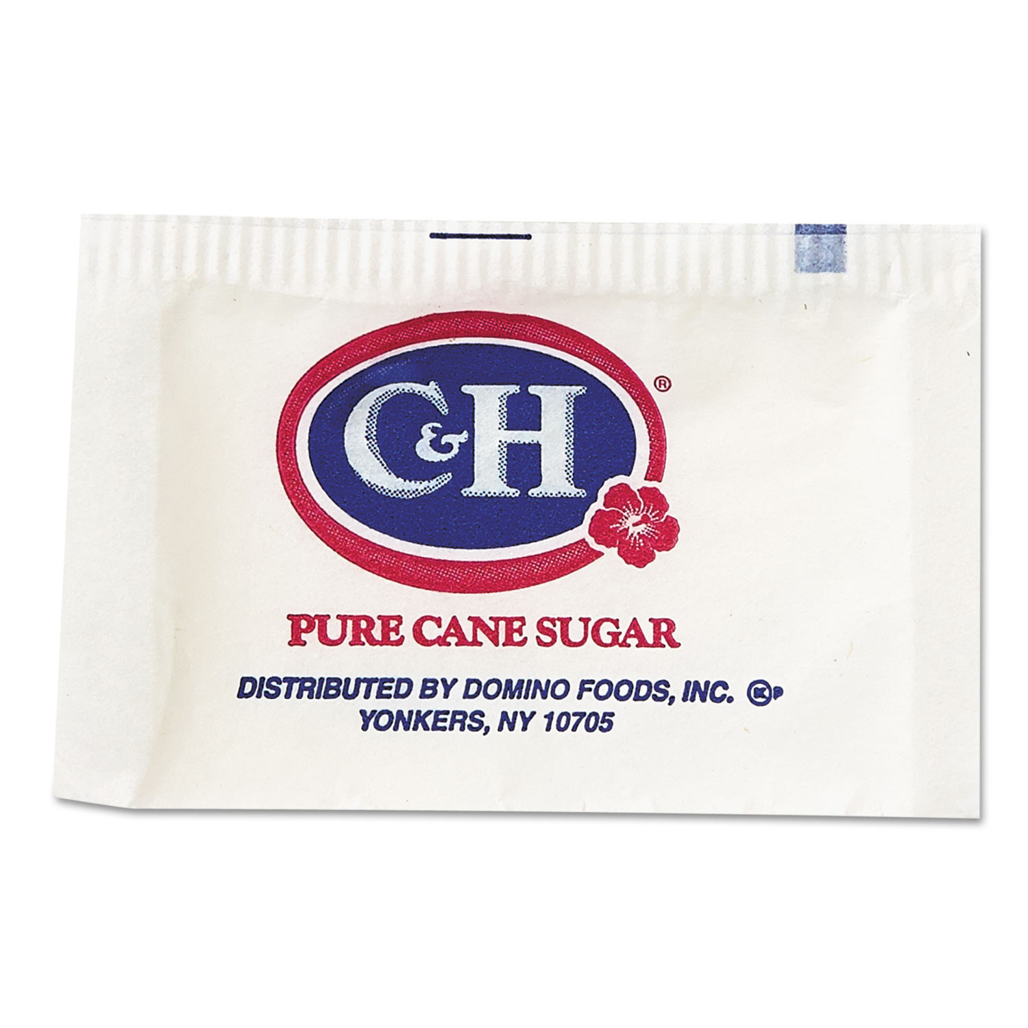  C&H 53378 Granulated Sugar Packets, 0.1 oz, 2000/Carton (CNH845360) 