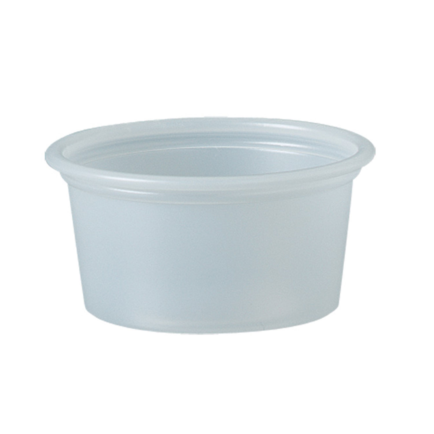  Dart P075SN Polystyrene Portion Cups, 3/4 oz, Translucent, 2500/Carton (DCCP075SN) 