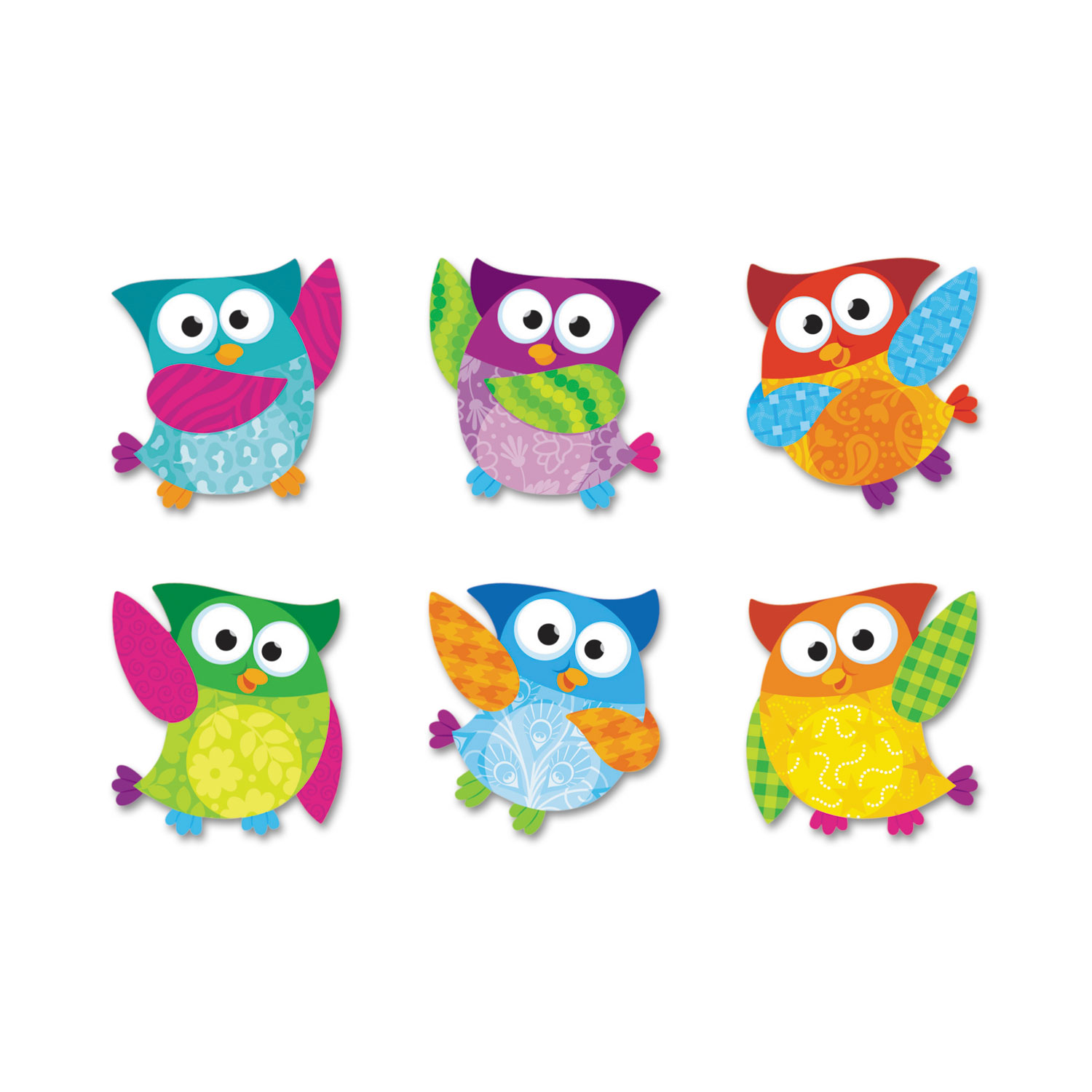 Owl-Stars! Classic Accents Variety Pack, 36 Pieces