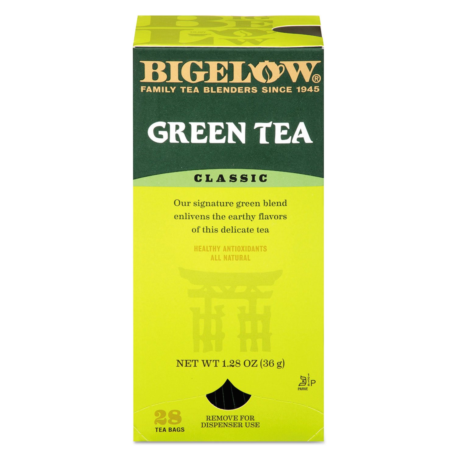  Bigelow RCB00388 Single Flavor Tea, Green, 28 Bags/Box (BTC00388) 