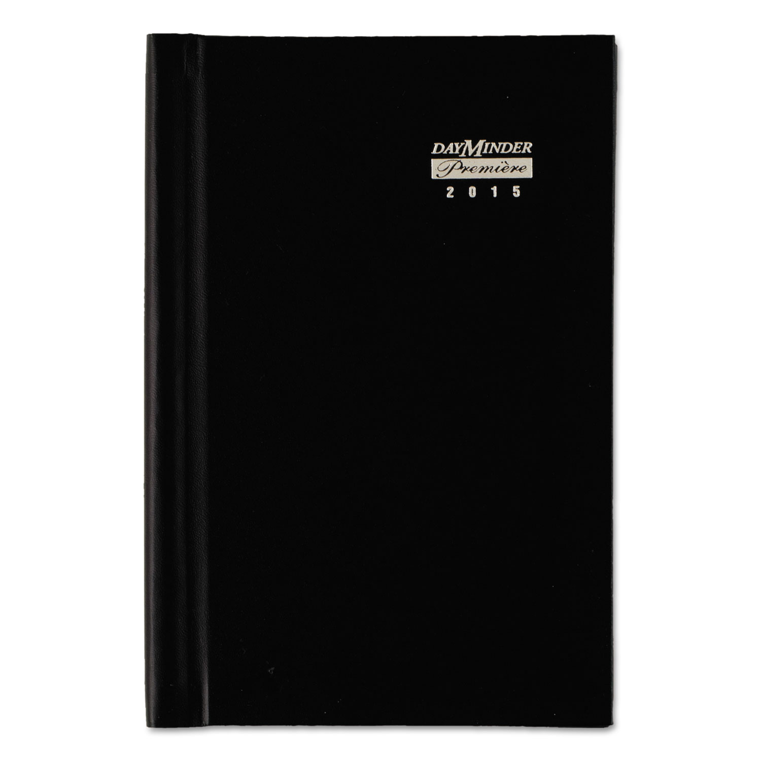 Hardcover Weekly Appointment Book, 4 7/8 x 8, Black, 2018