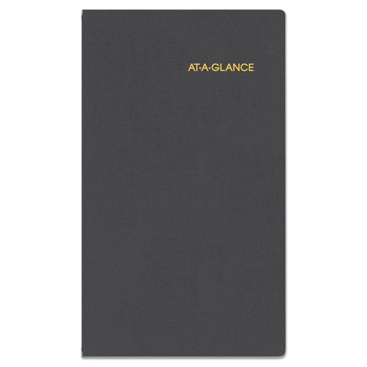Compact Weekly Appointment Book, 3 1/4 x 6 1/4, Black, 2018