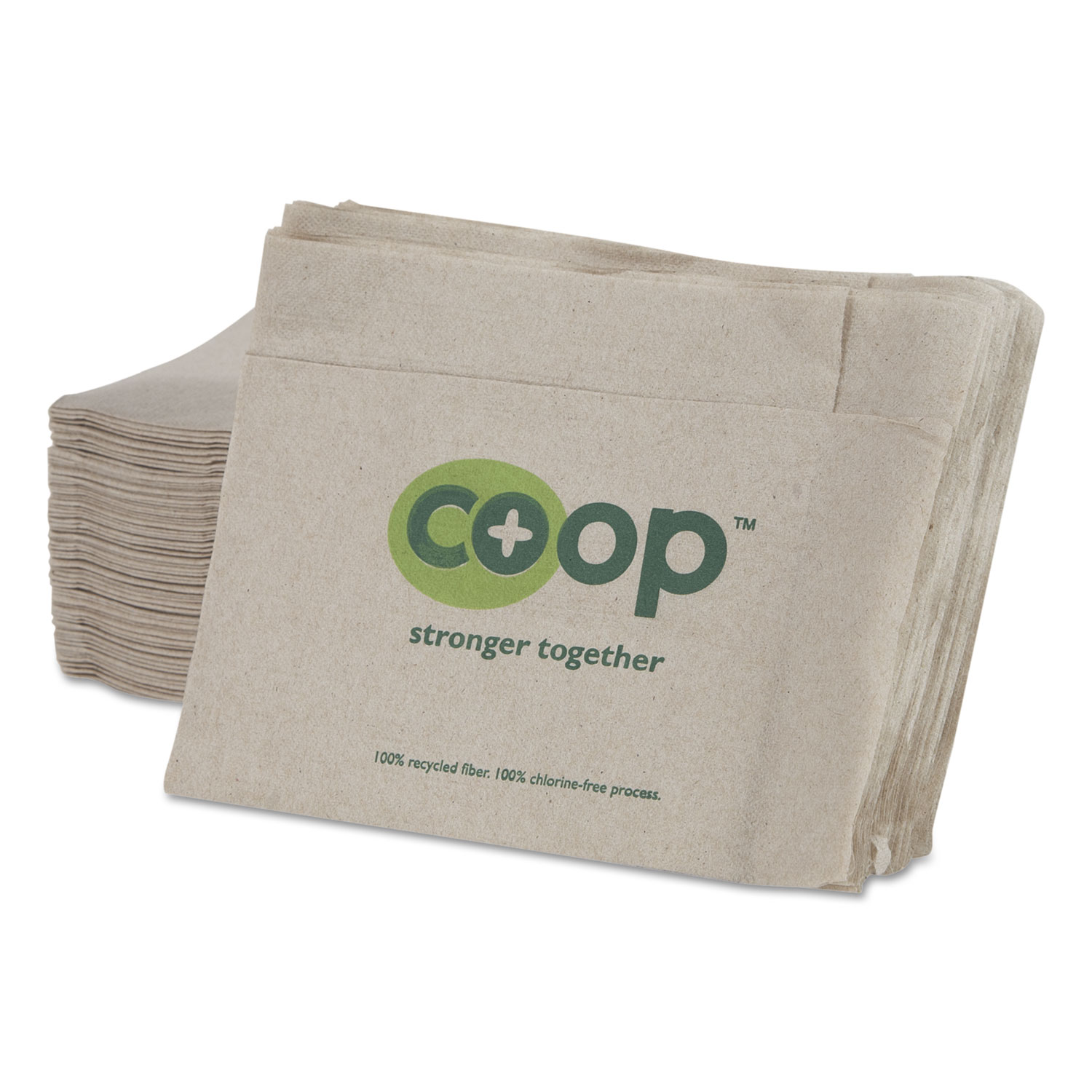 MorNap Jr. Full-Fold Dispenser Napkins, 1-Ply, 13 x 12, White, 600/Pack, 10/CT