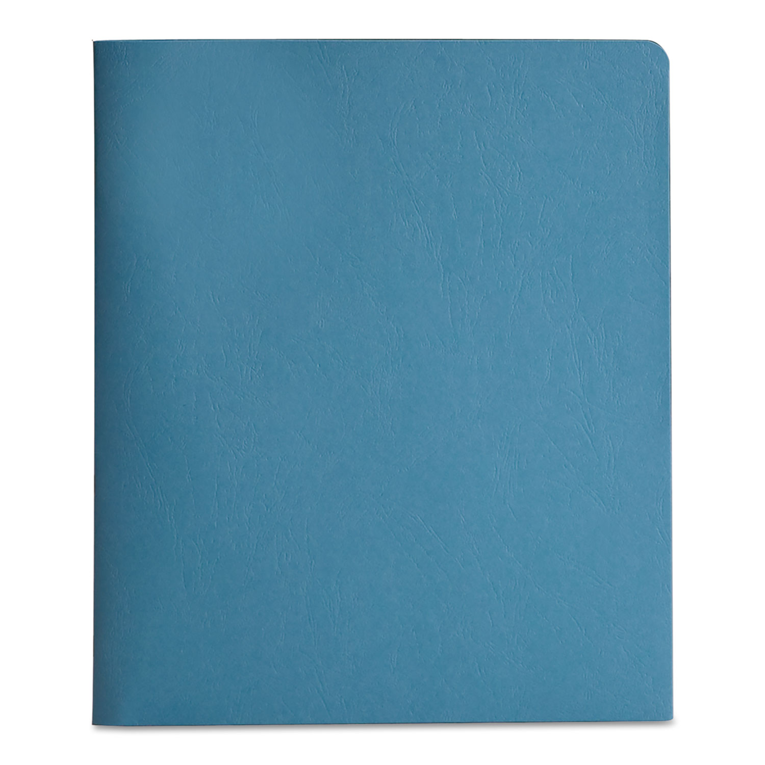 2-Pocket Folder w/Tang Fastener, Letter, 1/2 Cap, Blue, 25/Box
