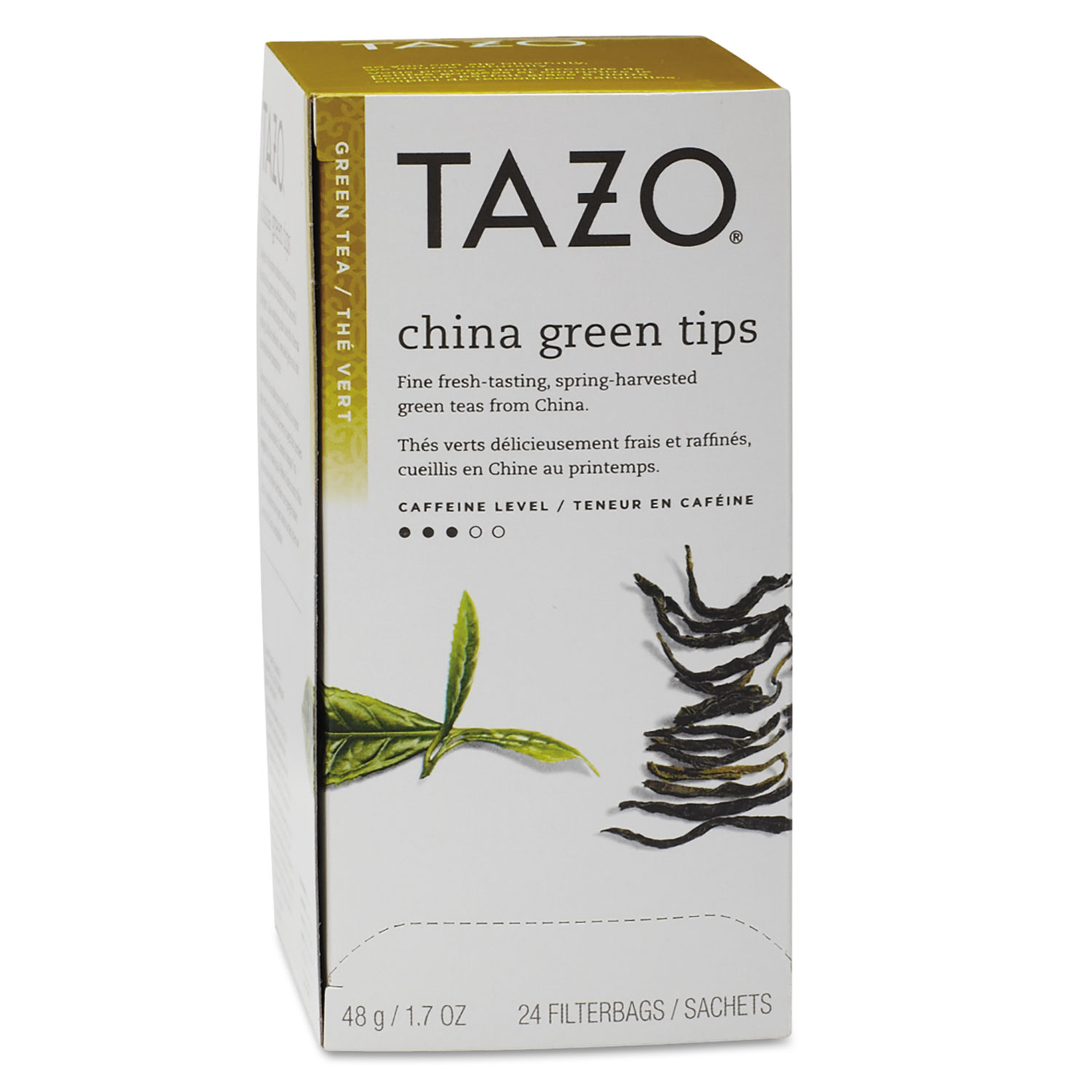  Tazo TJL20130 Tea Bags, China Green Tips, 24/Box (TZO153961) 