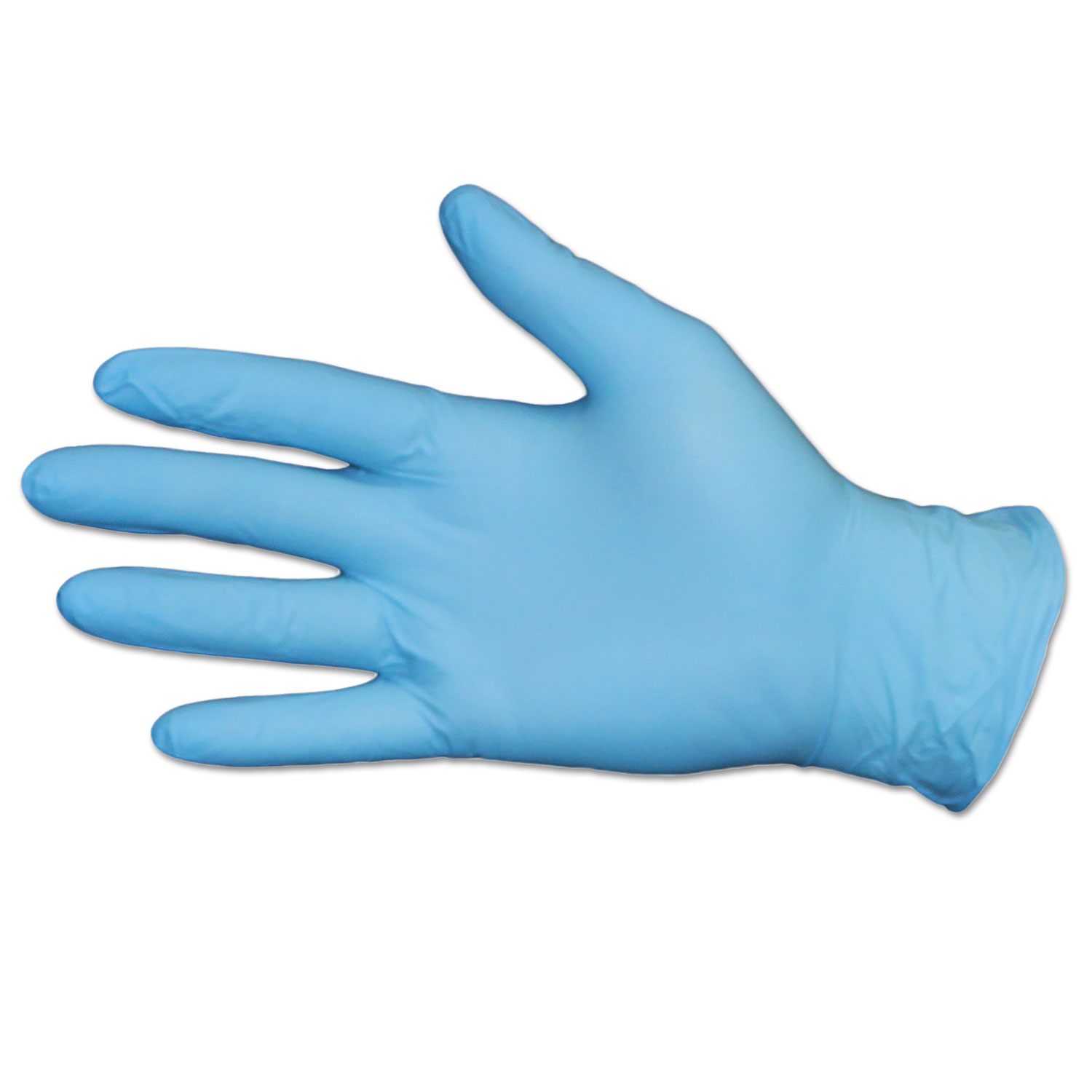  Impact IMP 8644M Pro-Guard Disposable Powder-Free General-Purpose Nitrile Gloves, Blue, Medium, 100/Box, 10 Boxes/Carton (IMP8644M) 
