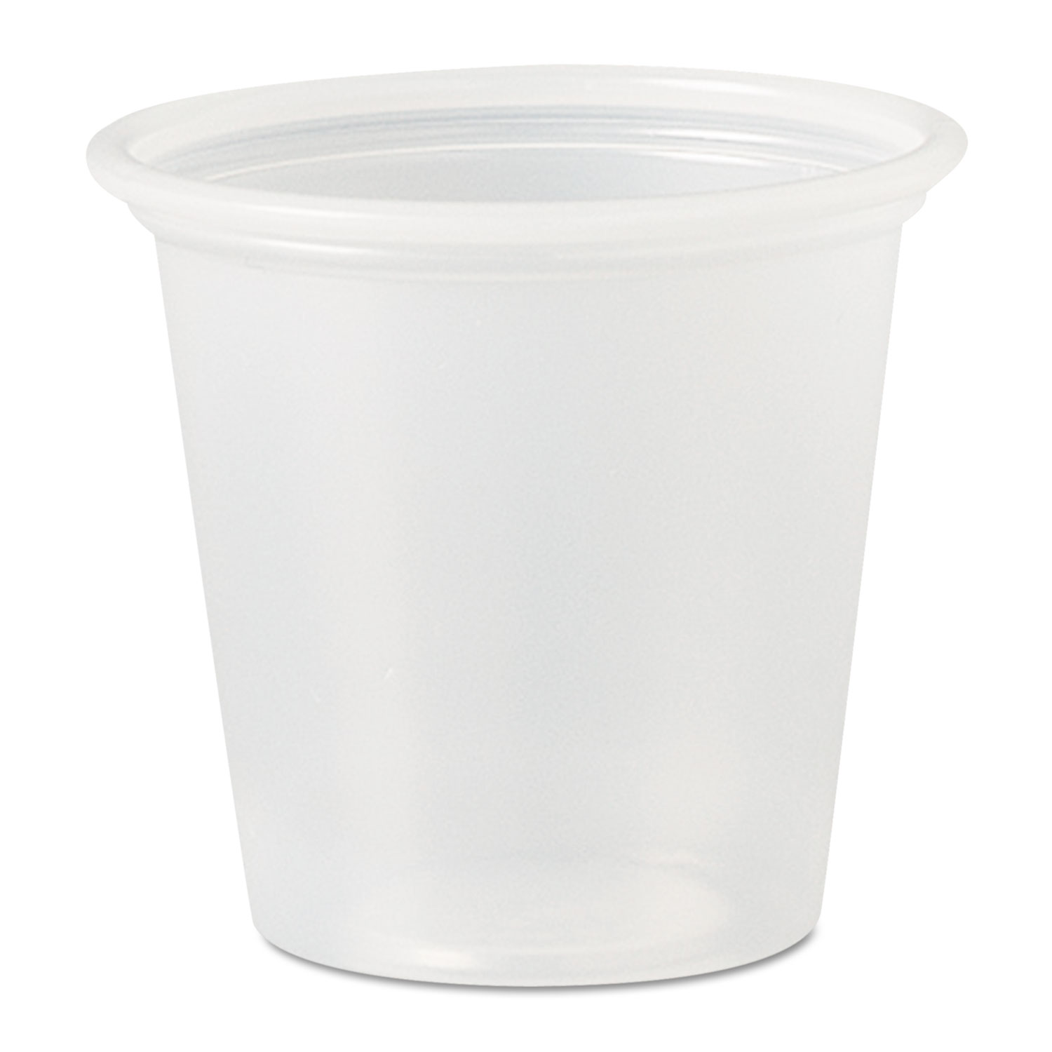  Dart P125N Polystyrene Portion Cups, 1 1/4 oz, Translucent, 2500/Carton (DCCP125N) 