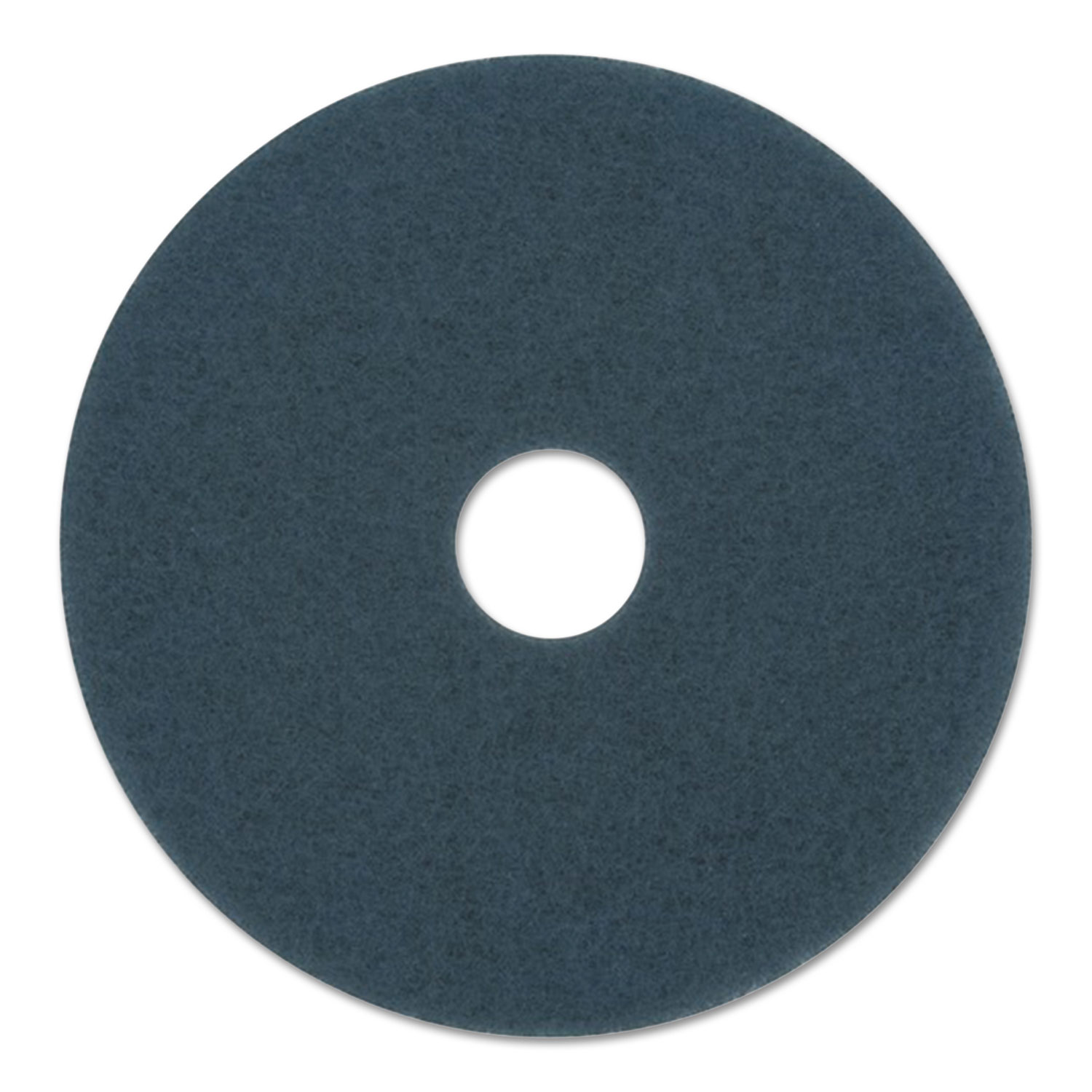 Standard Polishing Floor Pads, 16 Diameter, Blue, 5/Carton