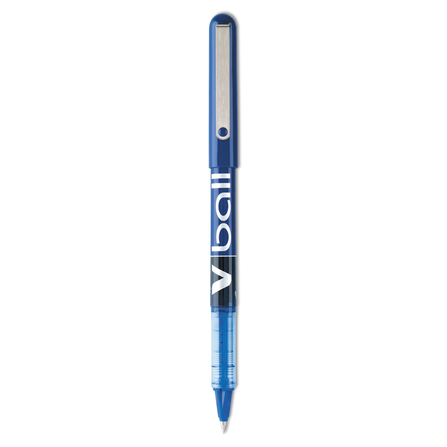  Pilot 35201 VBall Liquid Ink Stick Roller Ball Pen, 0.5mm, Blue Ink/Barrel, Dozen (PIL35201) 
