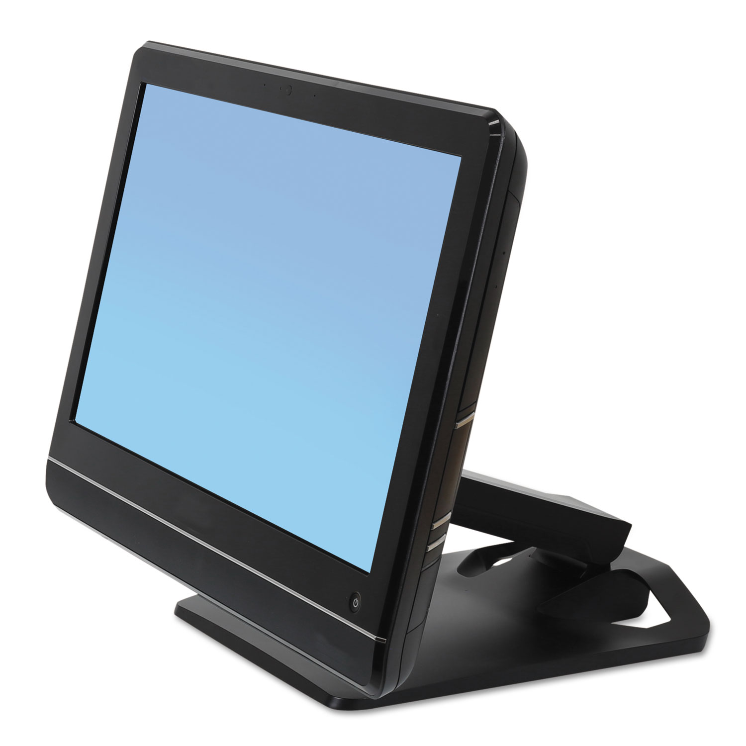  Ergotron 33-387-085 Neo-Flex Touchscreen Stand, 10.88w x 12.88d x 5 to 11.75h, Black (ERG33387085) 