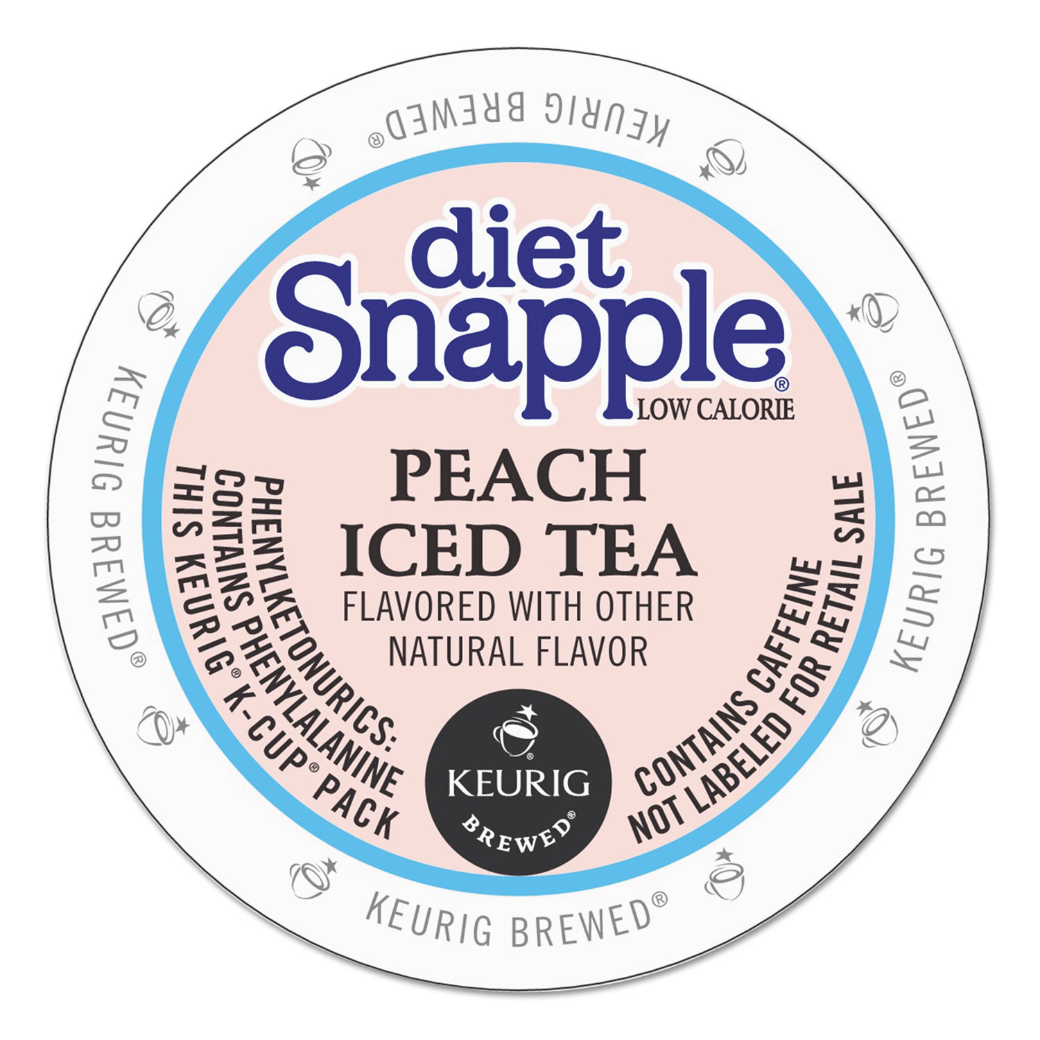  Snapple 6622 Diet Iced Tea K-Cups, Peach (GMT6622) 