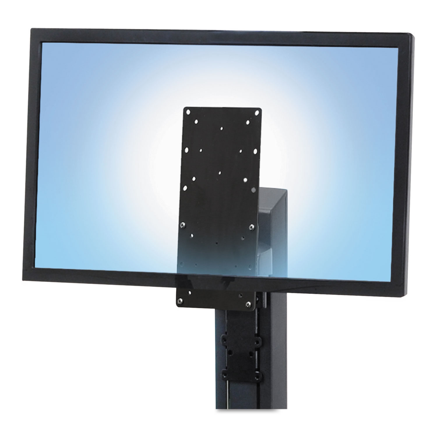 WorkFit by Ergotron 97-845 Tall-User Kit for WorkFit-A/S Single Display Workstations, Black (ERG97845) 