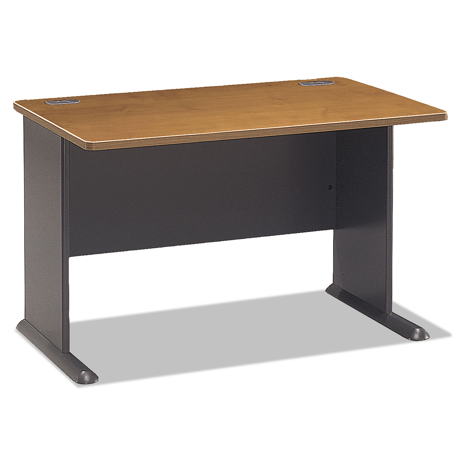 Series A Collection 48W Desk, Natural Cherry