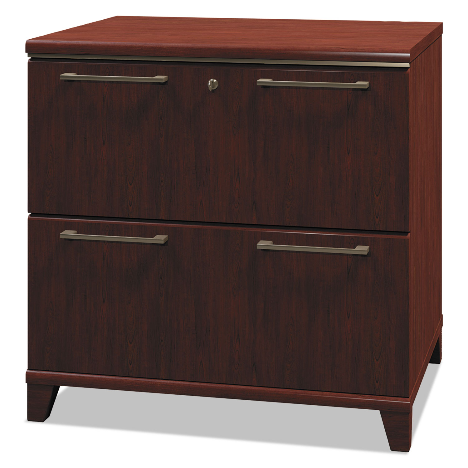 Enterprise Collection 30W Two-Drawer Lateral File, Harvest Cherry