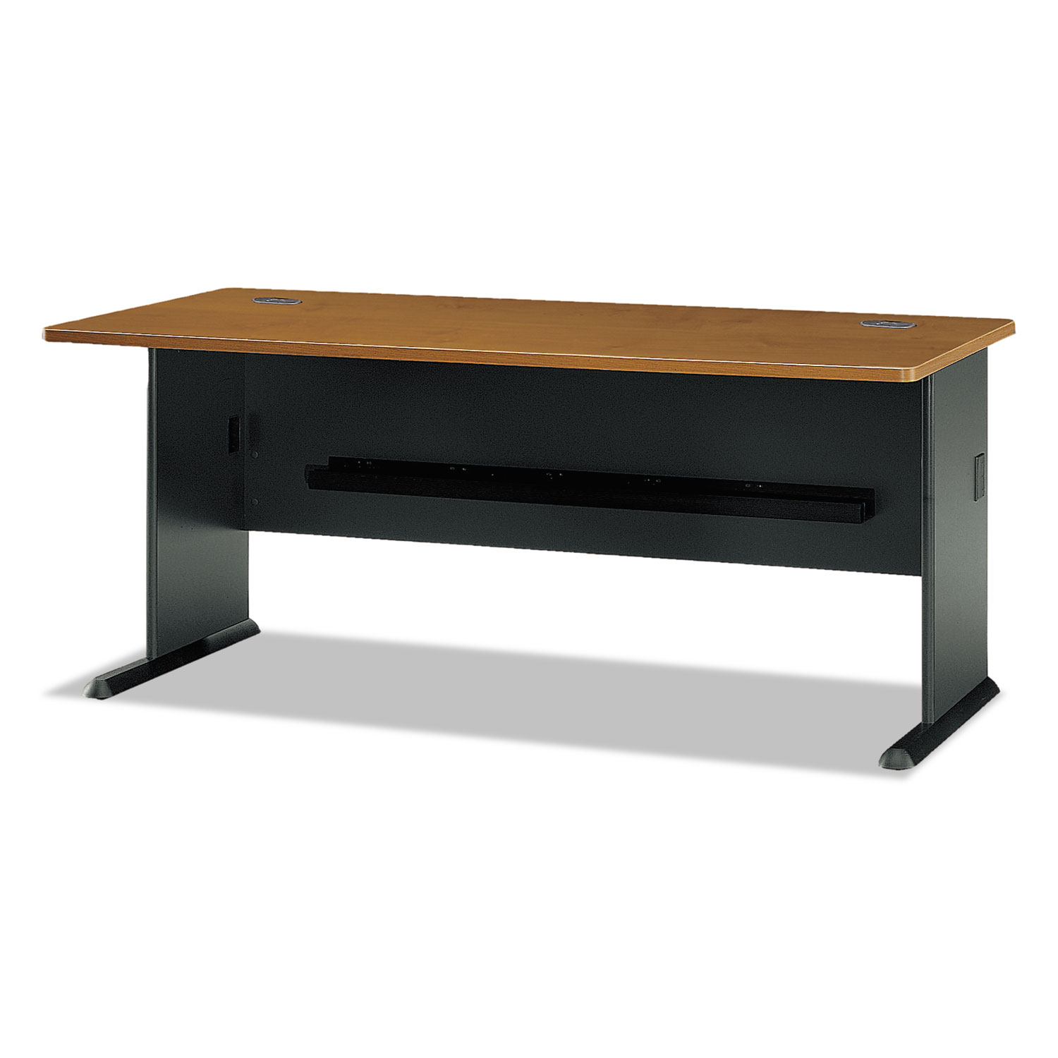 Series A Collection 72W Desk, Natural Cherry
