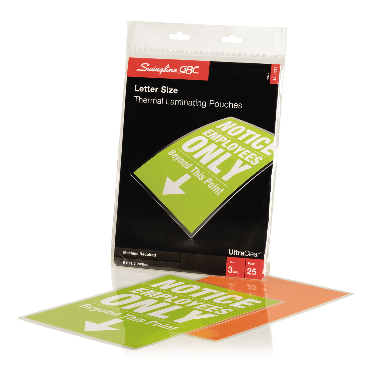 UltraClear Thermal Laminating Pouches, 3 Mil, 9" X 11.5", Gloss Clear ...