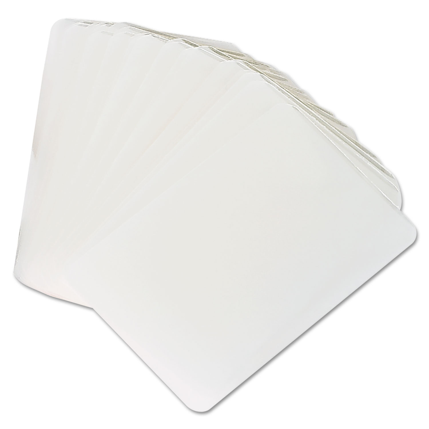 Clear Laminating Pouches, 5 mil, 2 1/8 x 3 3/8, Business Card Style, 25/Pack