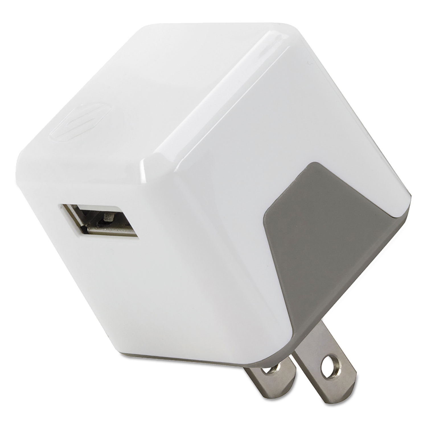  Scosche USBH121WT superCUBE Flip Wall Charger, USB, White (SOSUSBH121WT) 
