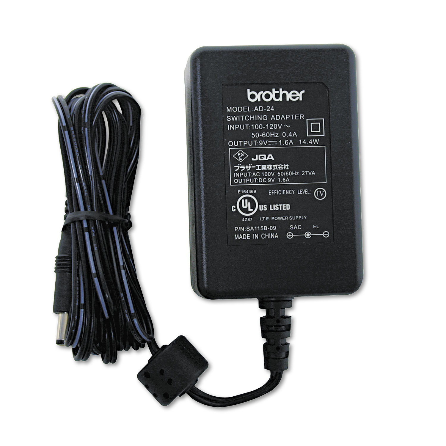  Brother P-Touch AD24 AC Adapter for Brother P-Touch Label Makers (BRTAD24) 