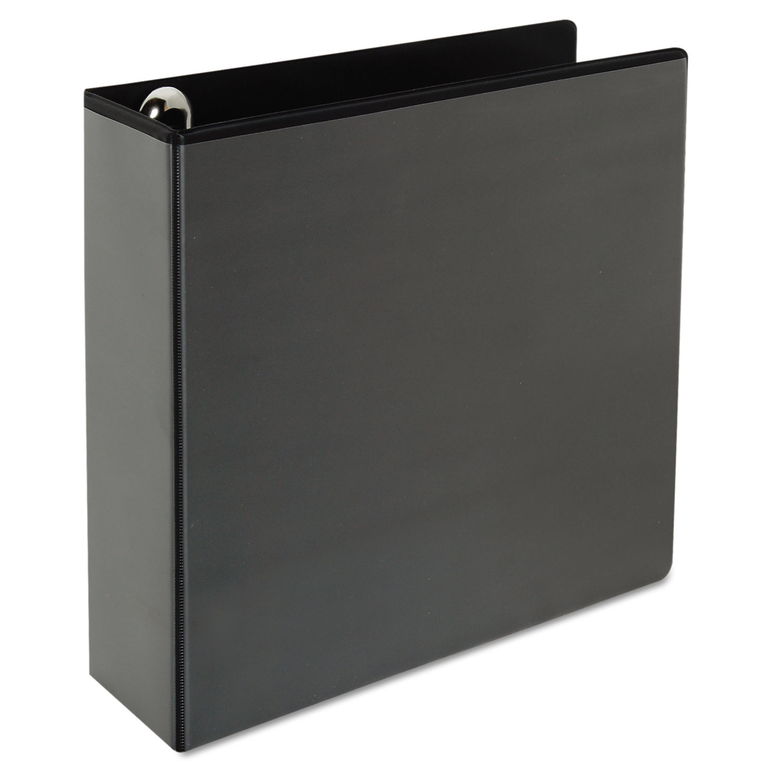  Universal UNV30773 Deluxe Easy-to-Open Round-Ring View Binder, 3 Rings, 3 Capacity, 11 x 8.5, Black (UNV30773) 