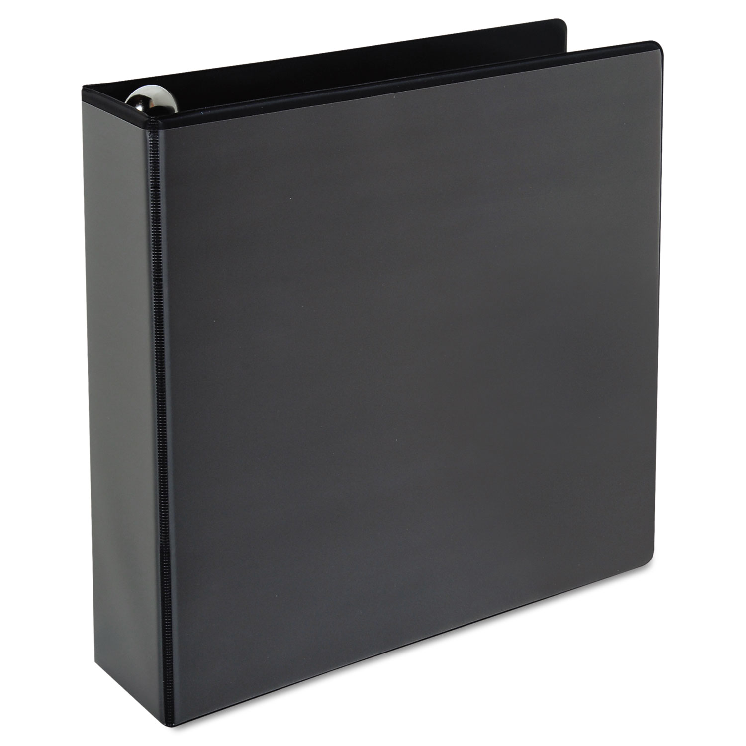  Universal UNV30771 Deluxe Easy-to-Open Round-Ring View Binder, 3 Rings, 2 Capacity, 11 x 8.5, Black (UNV30771) 