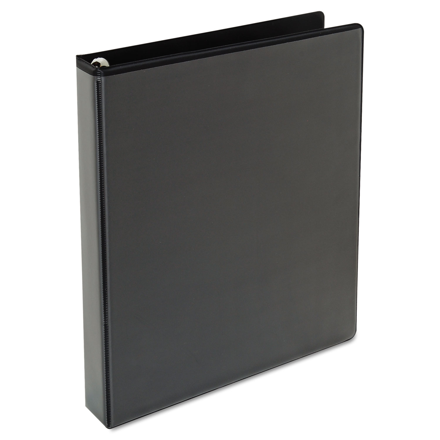  Universal UNV30757 Deluxe Easy-to-Open Round-Ring View Binder, 3 Rings, 1 Capacity, 11 x 8.5, Black (UNV30757) 