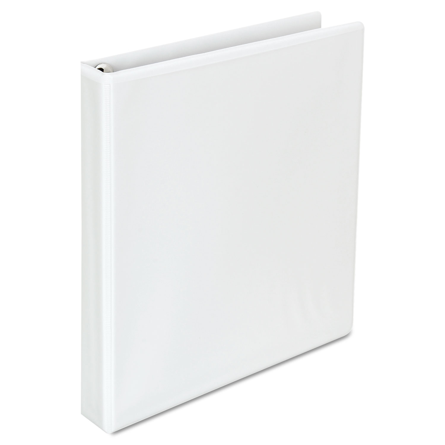  Universal UNV30758 Deluxe Easy-to-Open Round-Ring View Binder, 3 Rings, 1 Capacity, 11 x 8.5, White (UNV30758) 