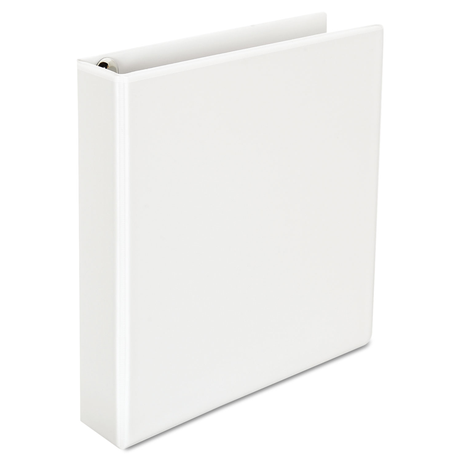  Universal UNV30770 Deluxe Easy-to-Open Round-Ring View Binder, 3 Rings, 1.5 Capacity, 11 x 8.5, White (UNV30770) 