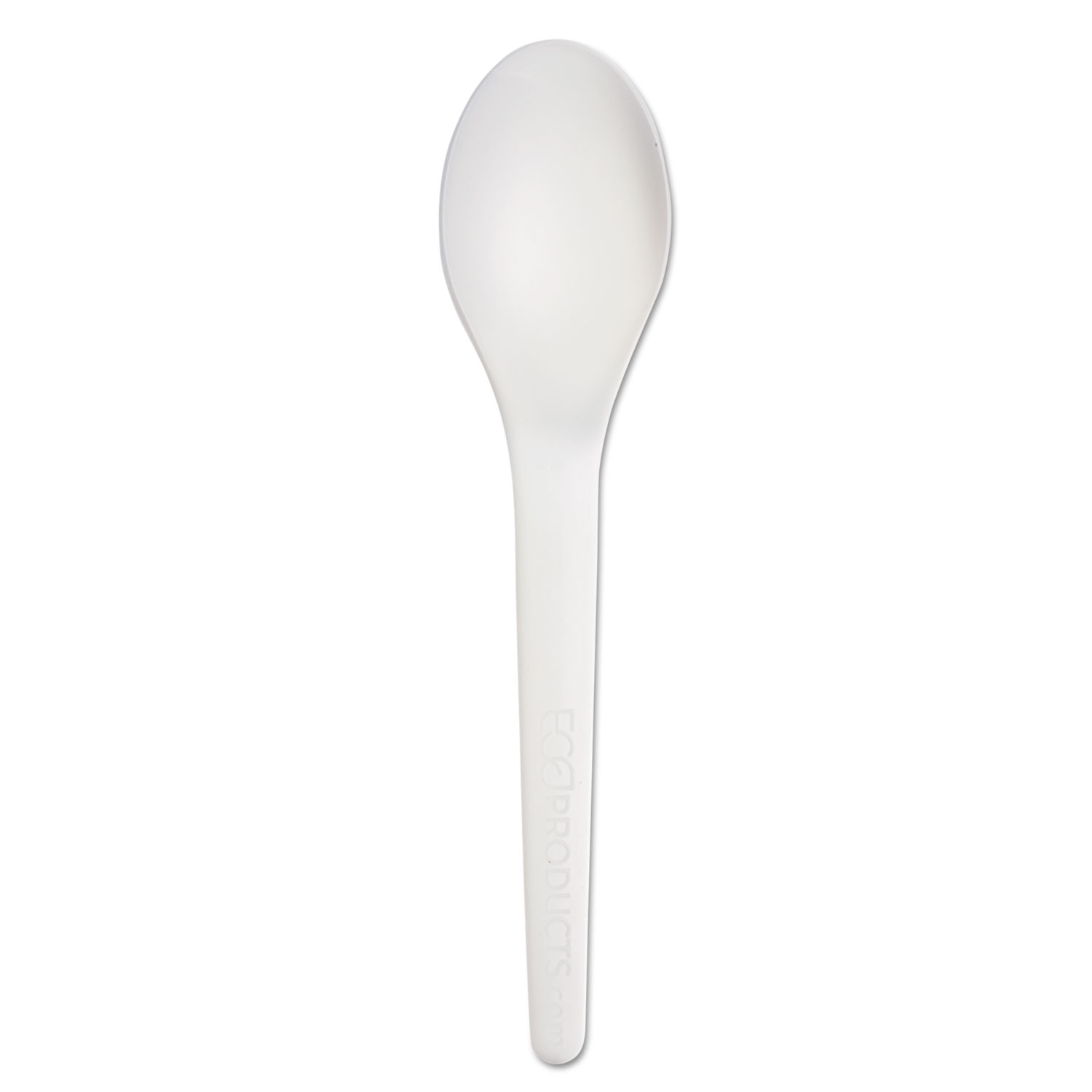  Eco-Products EP-S013 Plantware Renewable & Compostable Spoon - 6, 50/Pack, 20 Pack/Carton (ECOEPS013) 