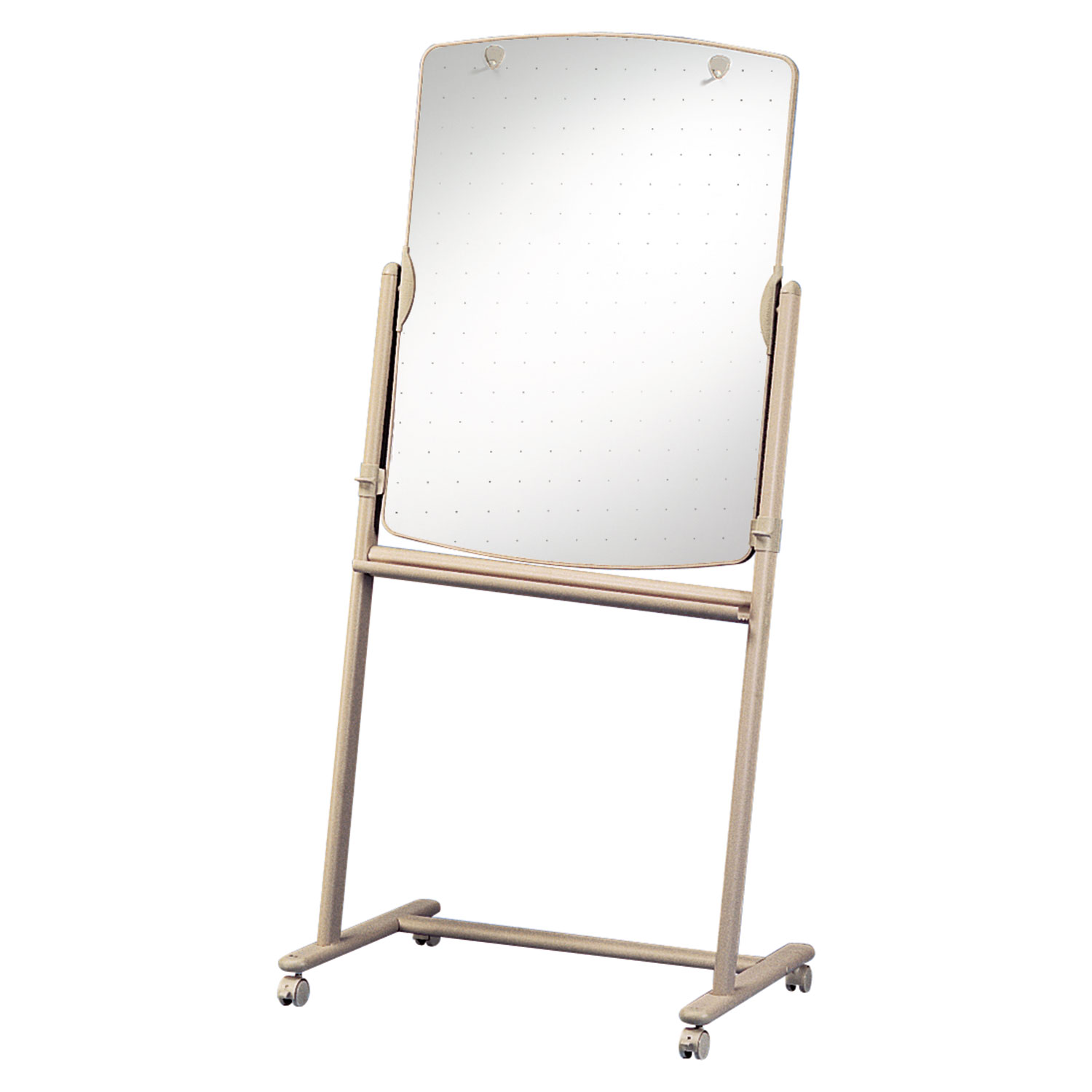 Total Erase Reversible Mobile Easel, 31 x 41, White Surface, Neutral Frame