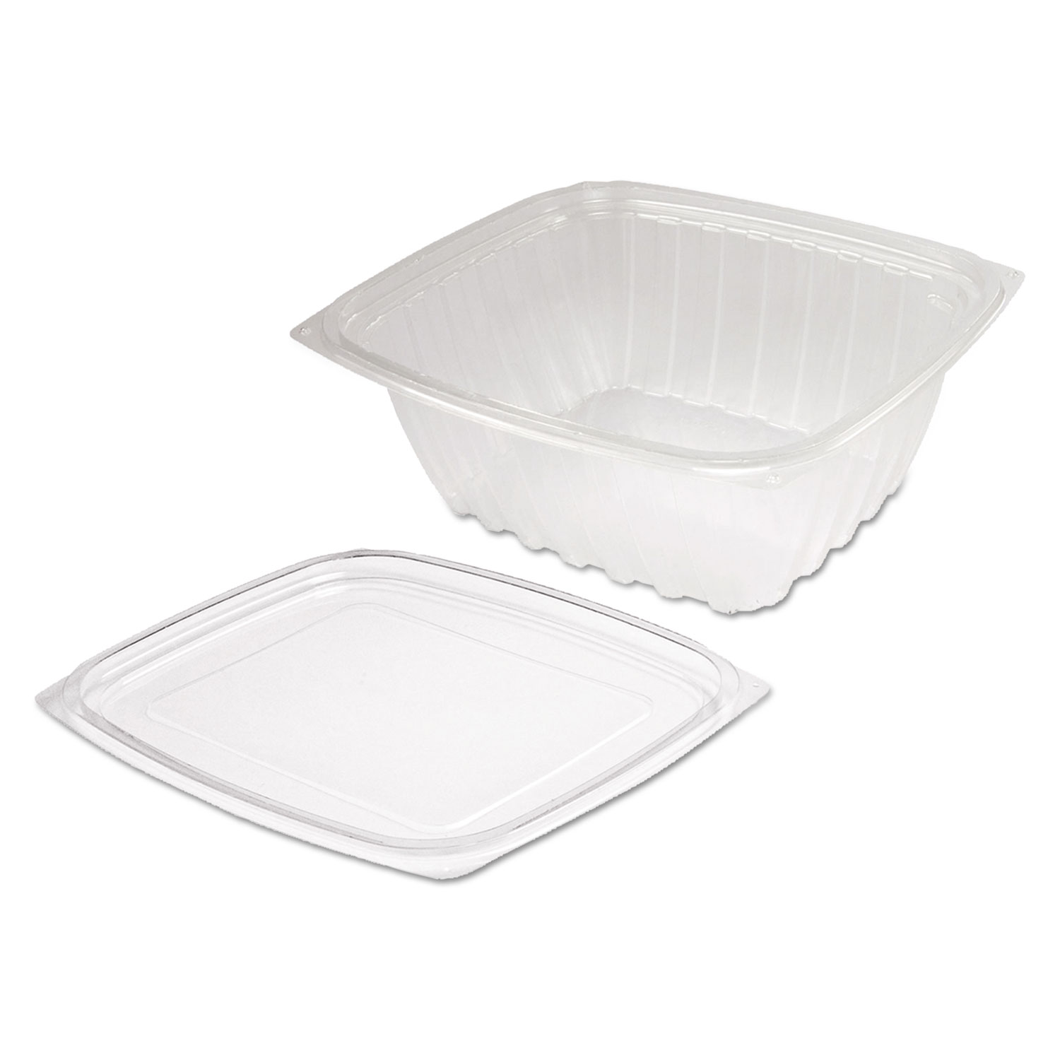 Dart C32DCPR ClearPac Clear Container Lid Combo-Pack, 6 1/2 x 7 1/2 x 2.7, 63/Pack, 4 Pk/Ctn (DCCC32DCPR) 