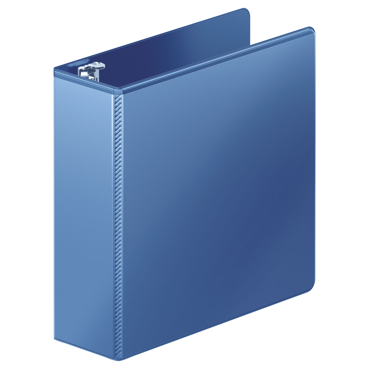  Wilson Jones W385-49-7462PP Heavy-Duty D-Ring View Binder with Extra-Durable Hinge, 3 Rings, 3 Capacity, 11 x 8.5, PC Blue (WLJ385497462) 