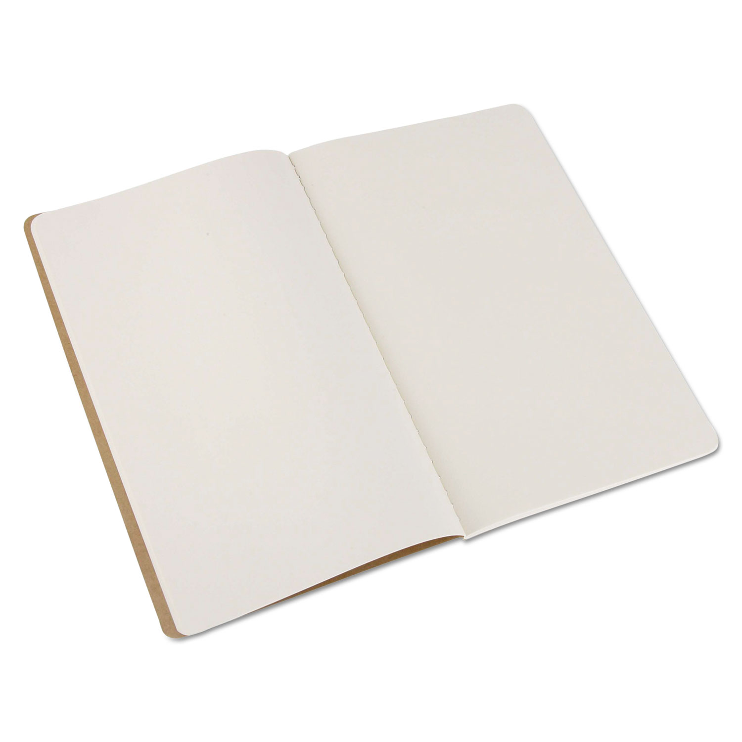 Cahier Journal, Unruled, Kraft Brown Cover, 8.25 x 5, 80 Pages, 3/Pack