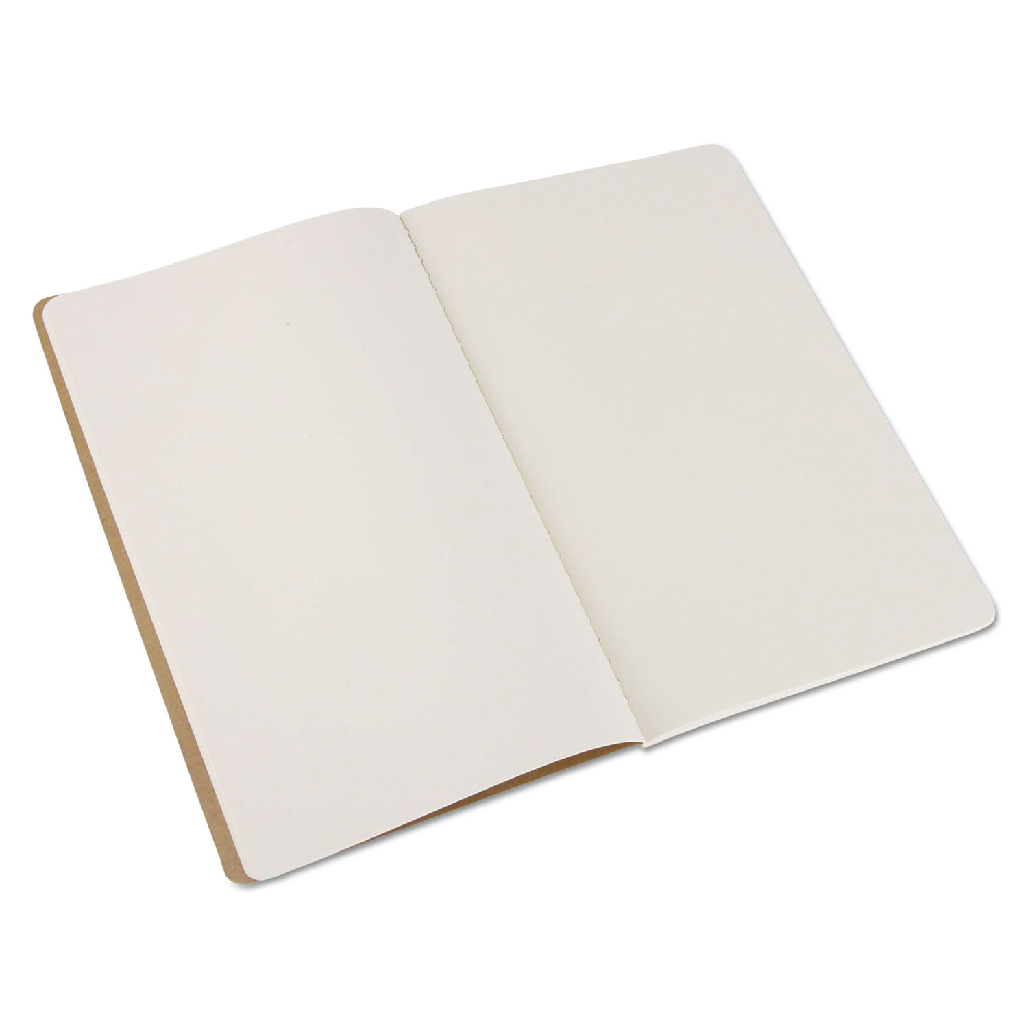 Cahier Journal, Plain, 8 1/4 x 5, Kraft Brown Cover, 80 Sheets