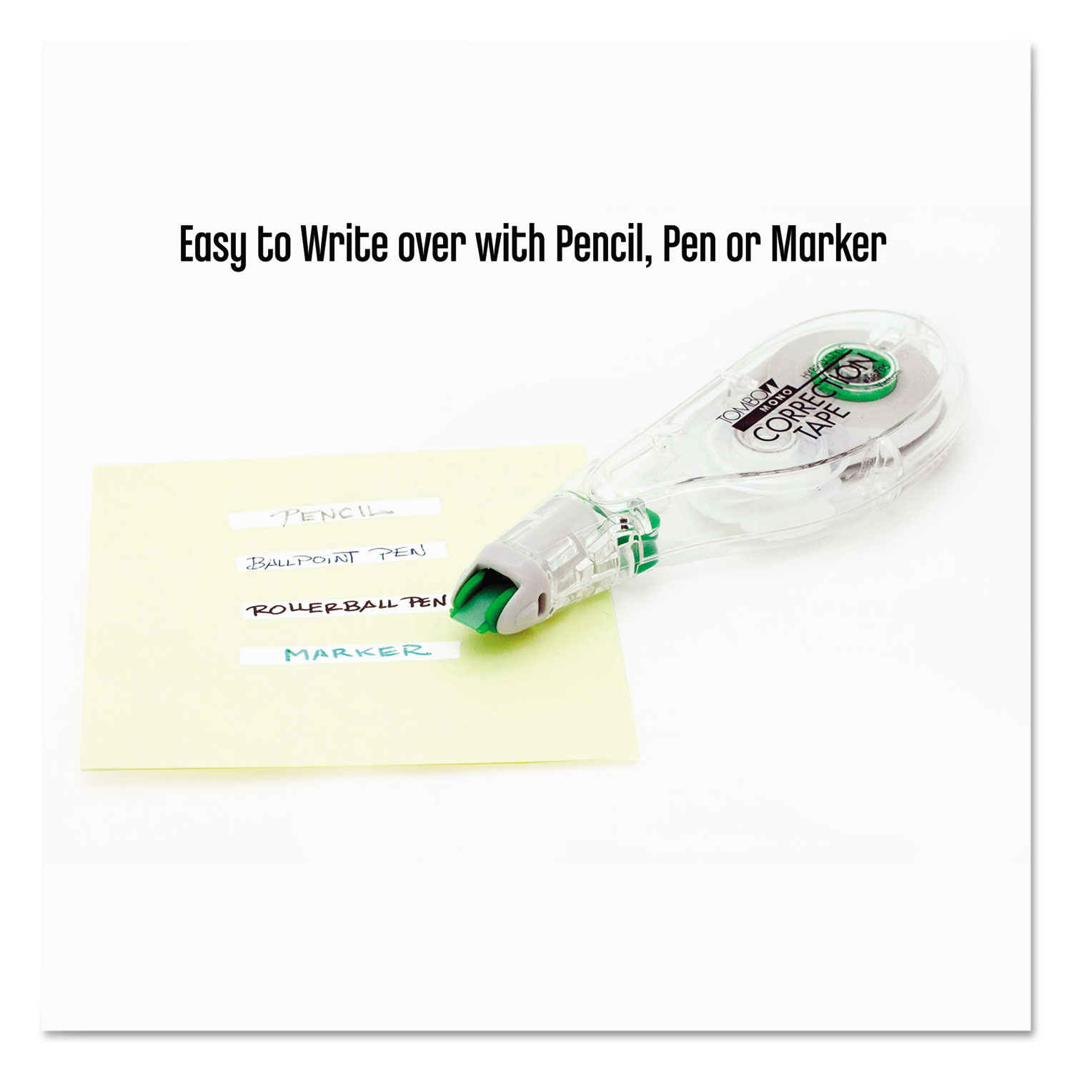 MONO Original Correction Tape, Assorted RetroColor Applicators, 0.17 x  394, 10/Pack - BOSS Office and Computer Products