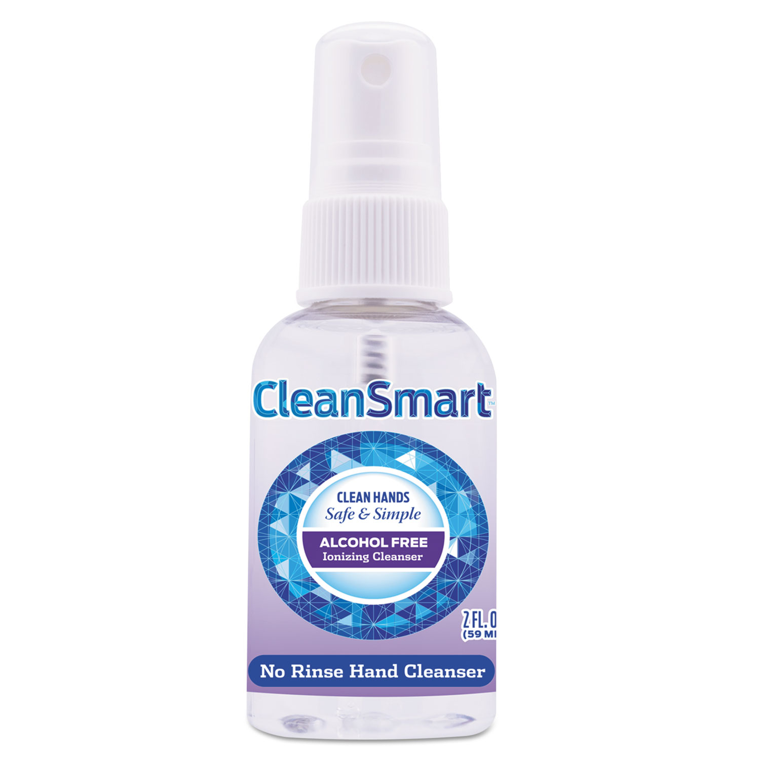 Antimicrobial Hand Cleanser Spray, 2 oz Spray Bottle