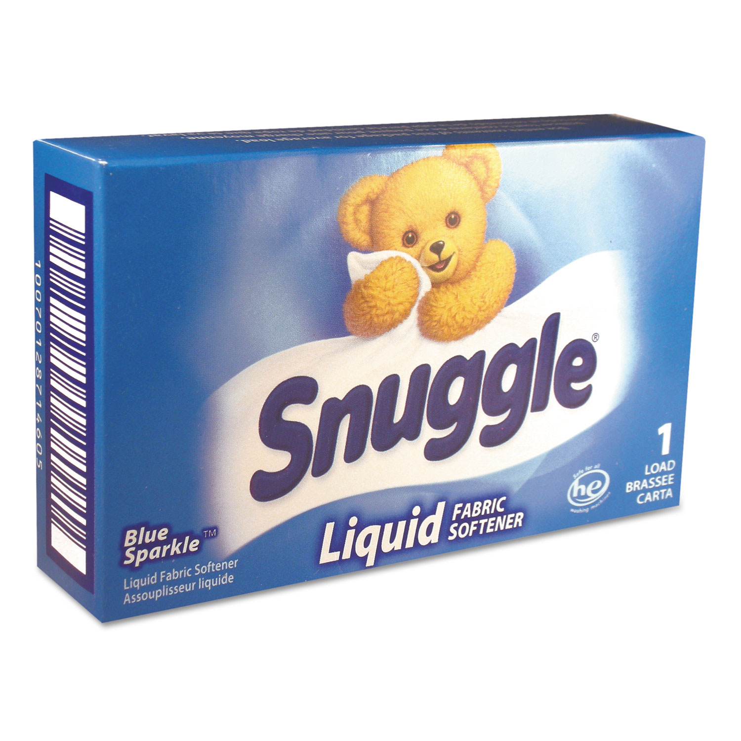  Snuggle VEN 2979996 Liquid HE Fabric Softener, Original, 1 Load Vend-Box, 100/Carton (VEN2979996) 