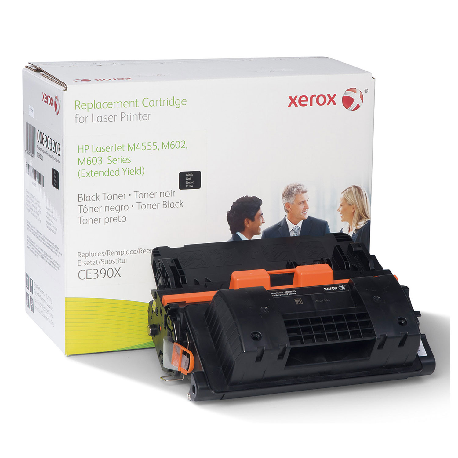  Xerox 006R03203 006R03203 Remanufactured CE390X (90X) Extended-Yield Toner, Black (XER006R03203) 