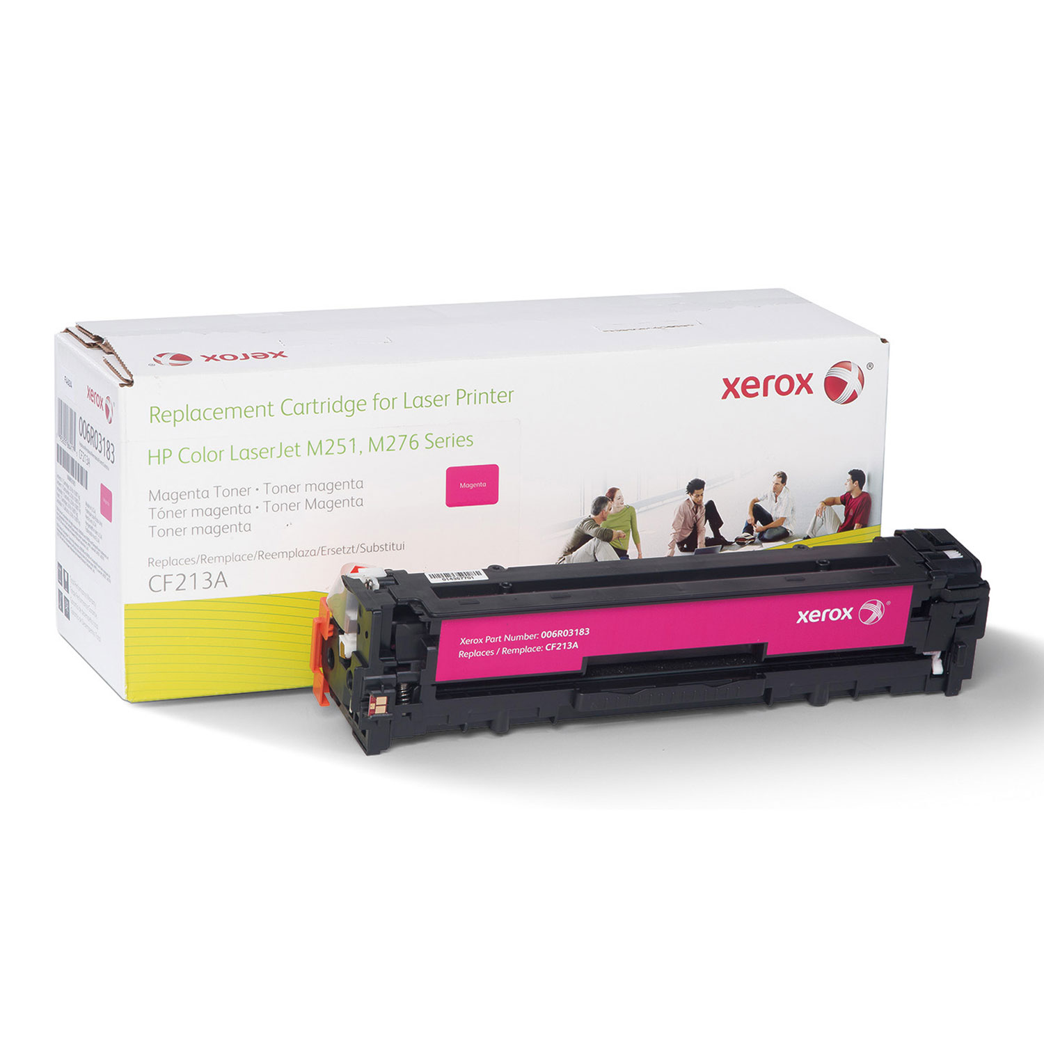  Xerox 006R03183 006R03183 Remanufactured CF213A (131A) Toner, 1800 Page-Yield, Magenta (XER006R03183) 