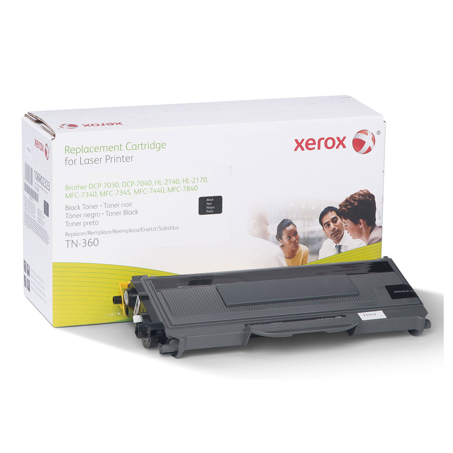  Xerox 106R02323 106R02323 Remanufactured TN360 High-Yield Toner, Black (XER106R02323) 