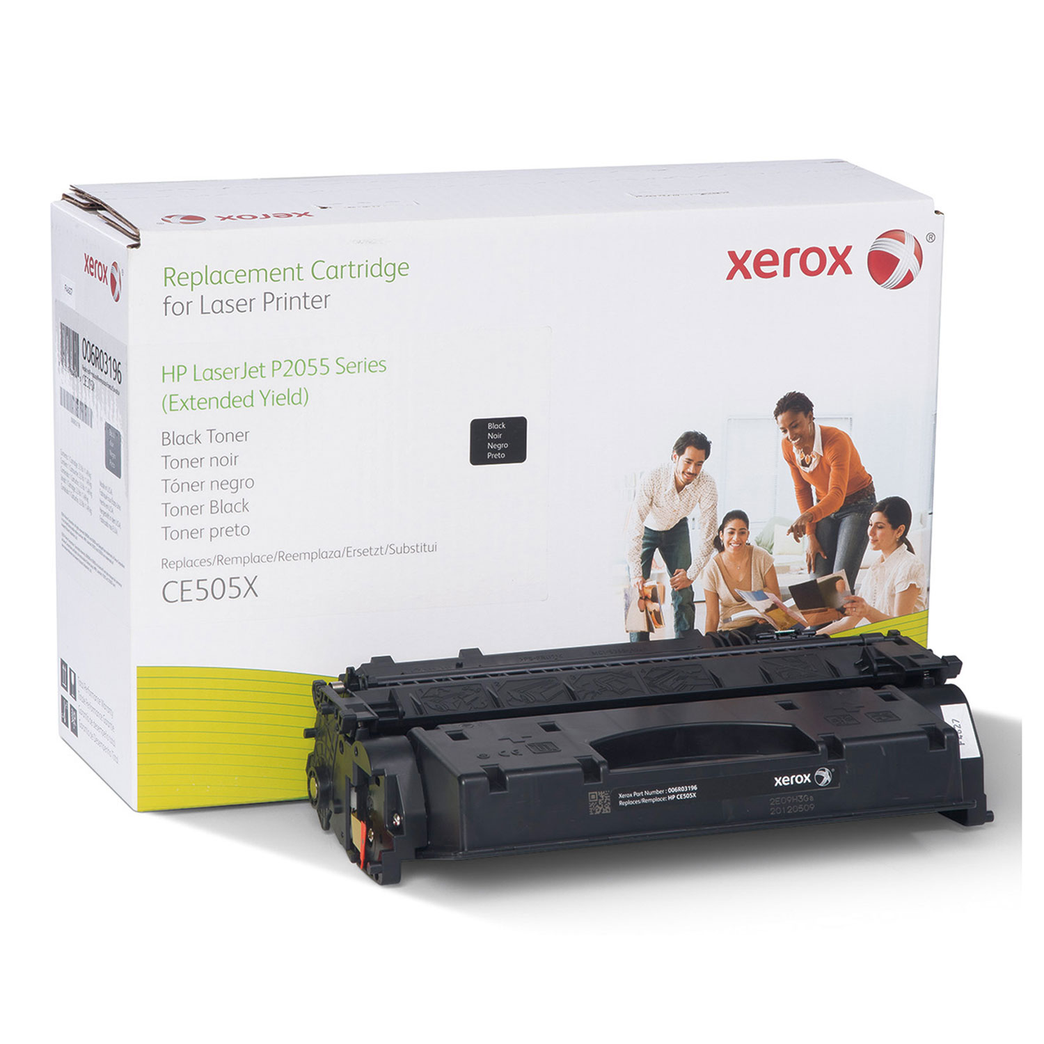 Xerox 006R03196 006R03196 Replacement Extended-Yield Toner for CE505X (05X), Black (XER006R03196) 