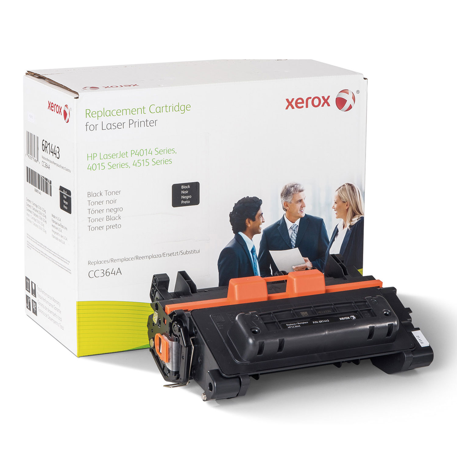  Xerox 006R01443 006R01443 Replacement Toner for CC364A (64A), 11700 Page Yield, Black (XER006R01443) 