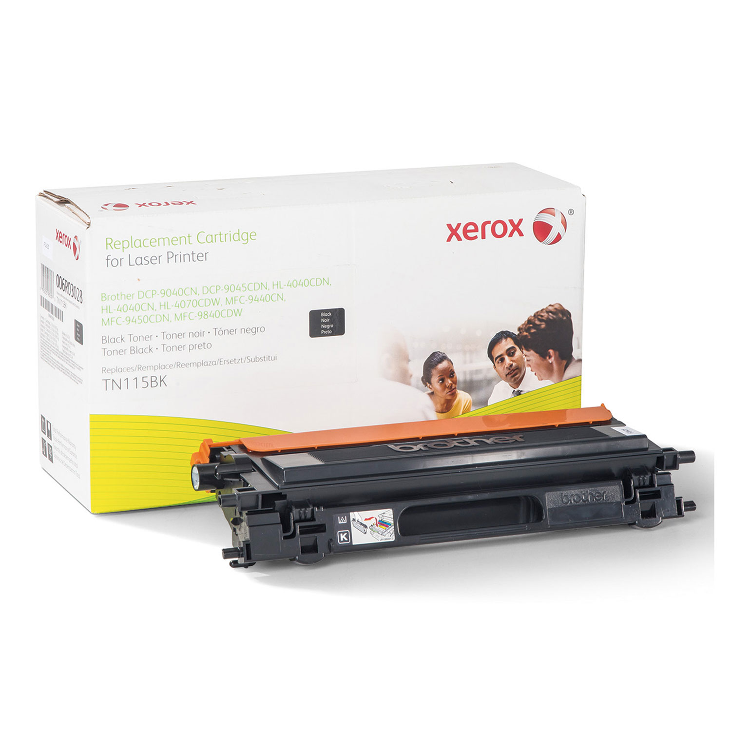  Xerox 006R03028 006R03028 Remanufactured TN115BK High-Yield Toner, Black (XER006R03028) 