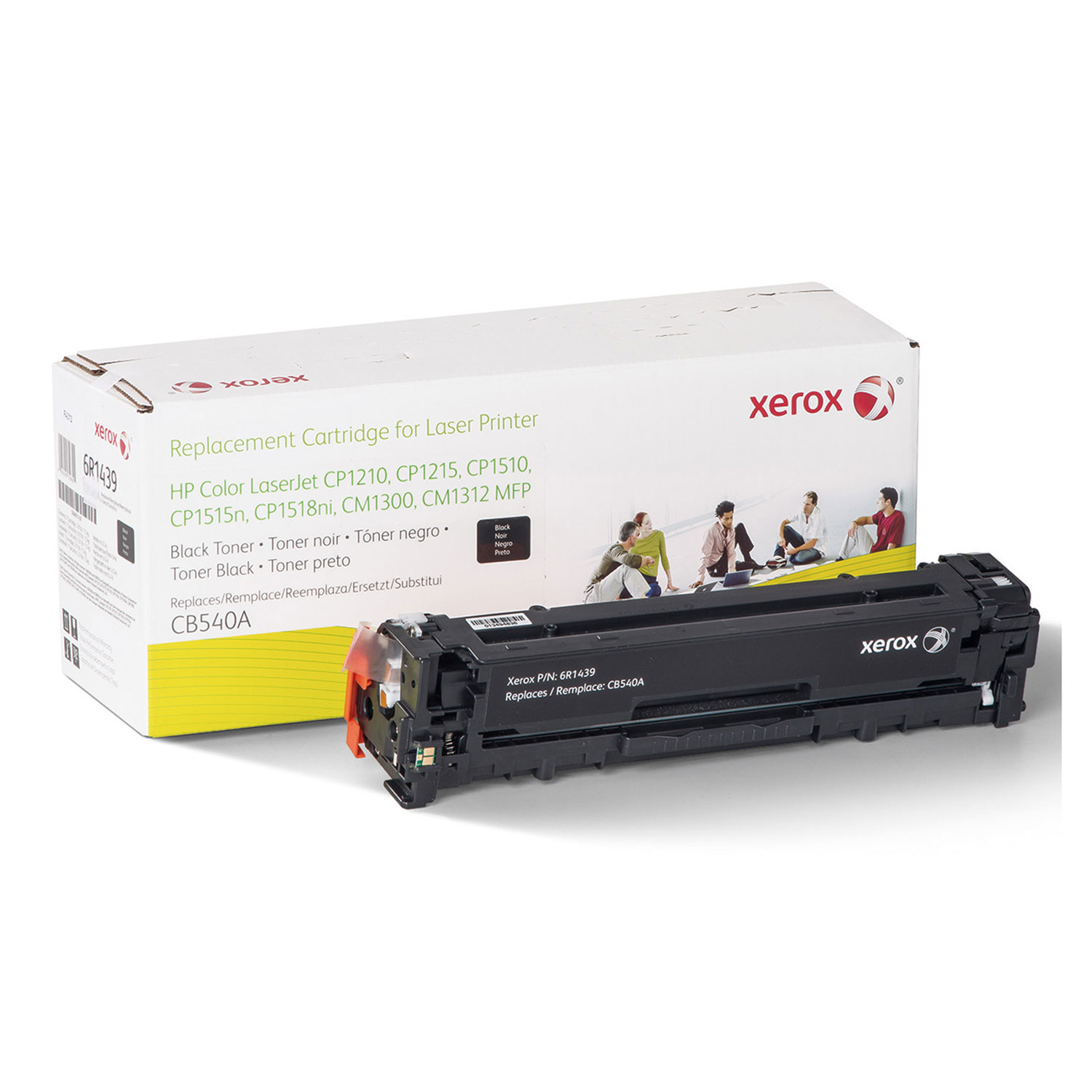 006R01439 Replacement Toner for CB540A (125A), 2500 Page Yield, Black