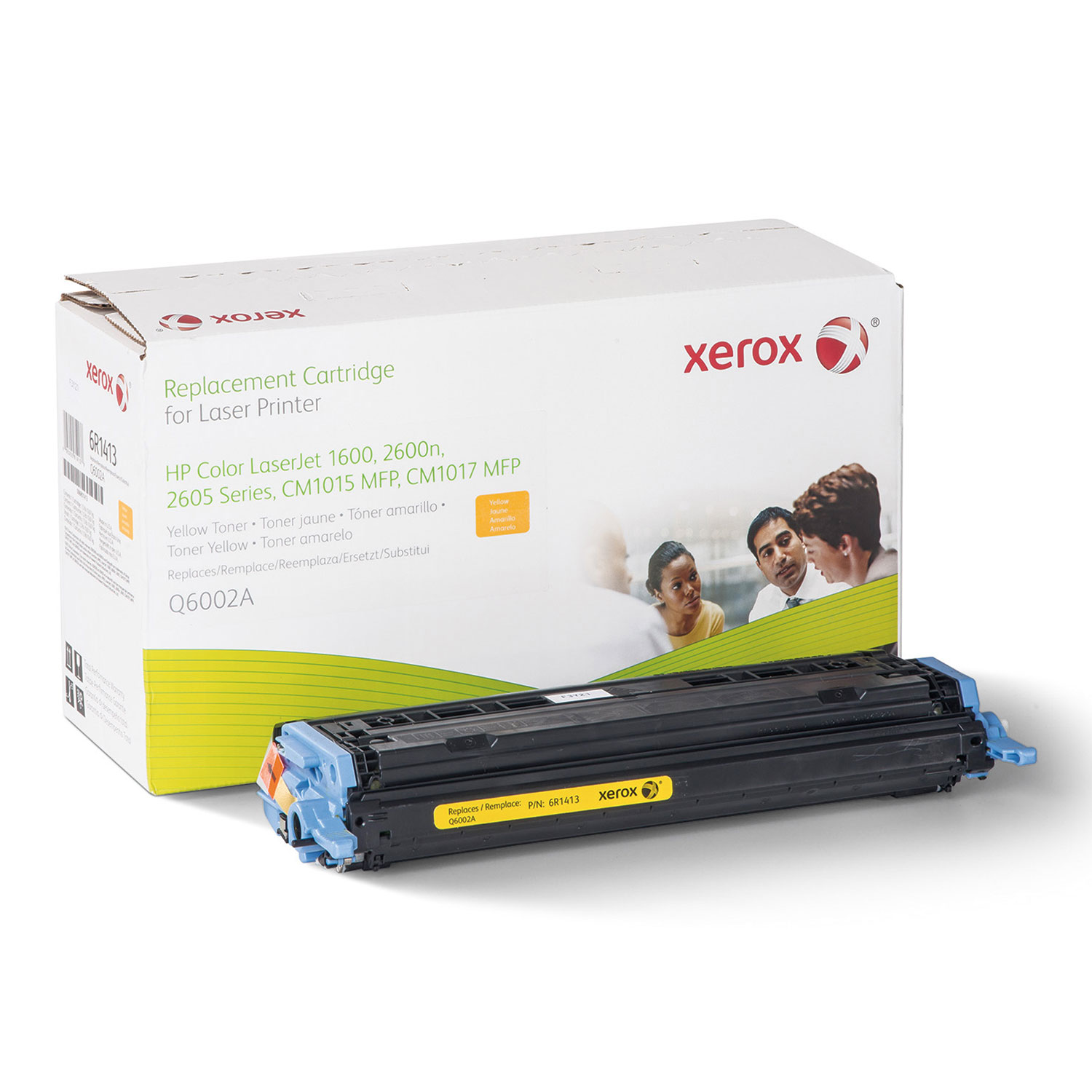 Xerox 006R01413 006R01413 Replacement Toner for Q6002A (124A), Yellow (XER006R01413) 