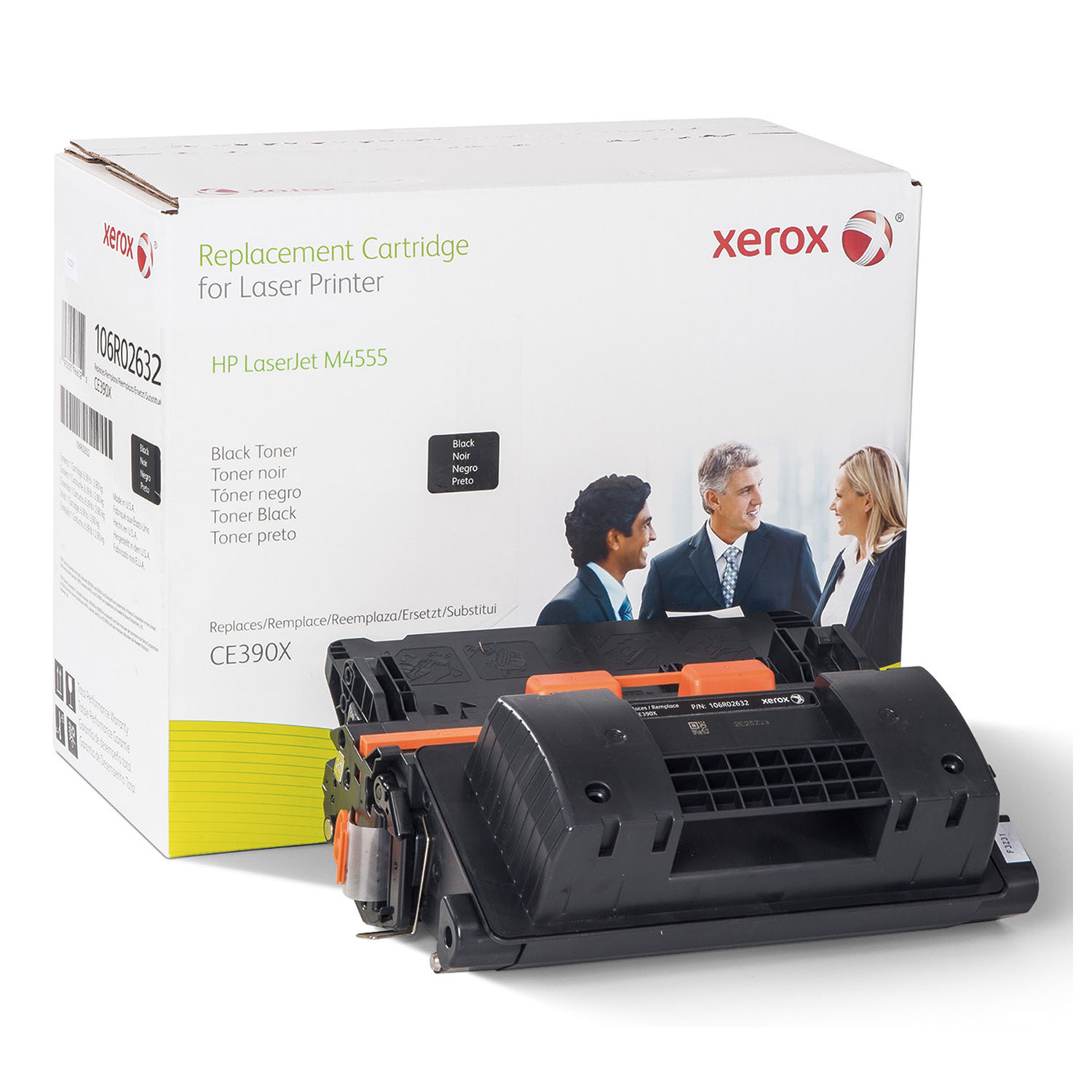  Xerox 106R02632 106R02632 Replacement High-Yield Toner for CE390X (90X), 25400 Page Yield, Black (XER106R02632) 