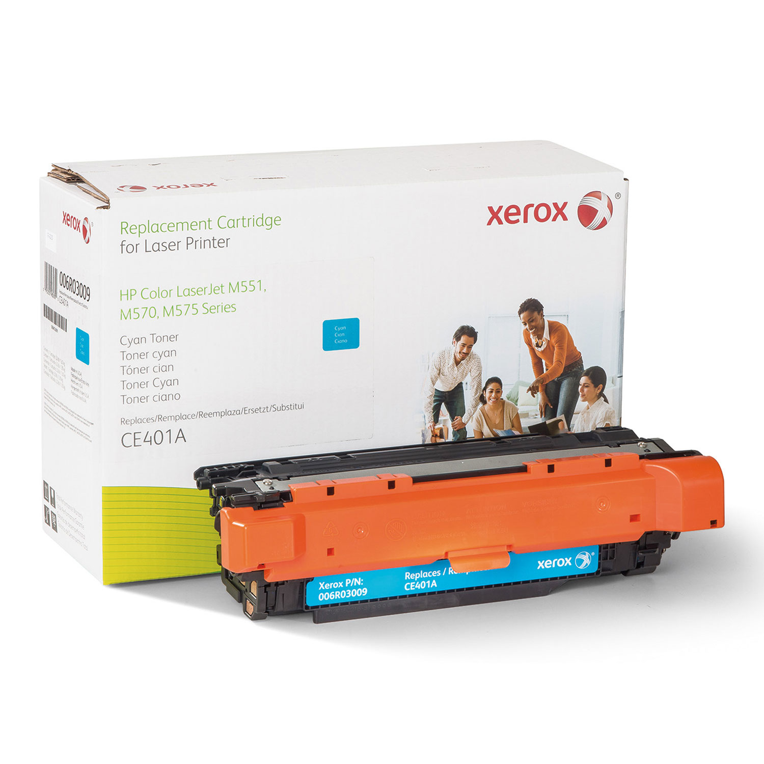  Xerox 006R03009 006R03009 Replacement Toner for CE401A (507A), Cyan (XER006R03009) 