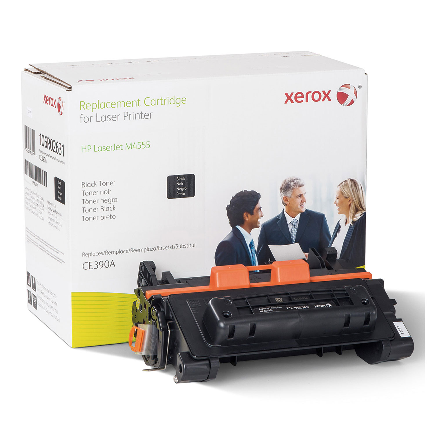  Xerox 106R02631 106R02631 Replacement Toner for CE390A (90A), 10000 Page Yield, Black (XER106R02631) 